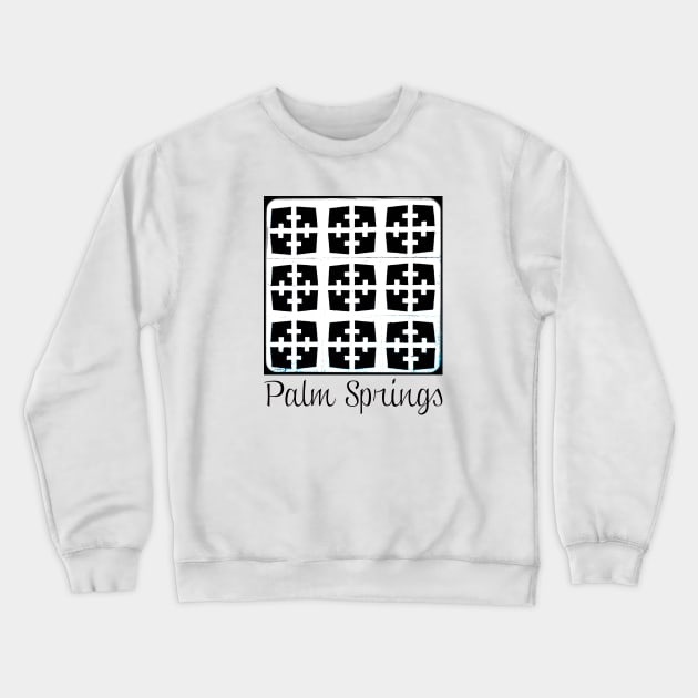 Palm Springs vibes Crewneck Sweatshirt by chris@christinearnold.com